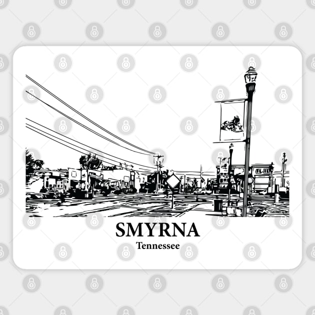 Smyrna - Tennessee Magnet by Lakeric